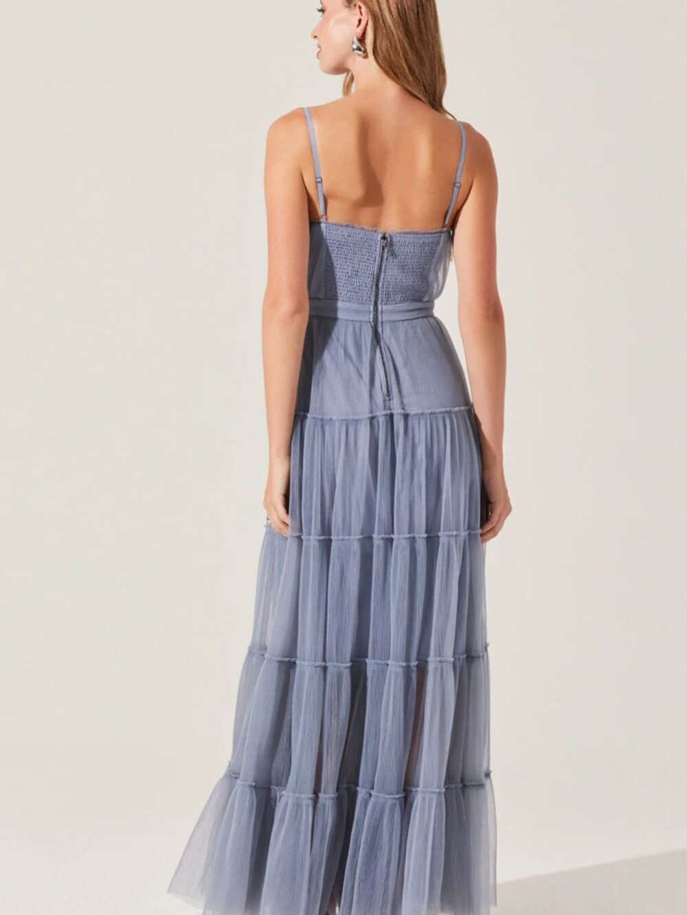 ASTR The Label Mireya Bustier Tulle Maxi Dress - Picture 2 of 2